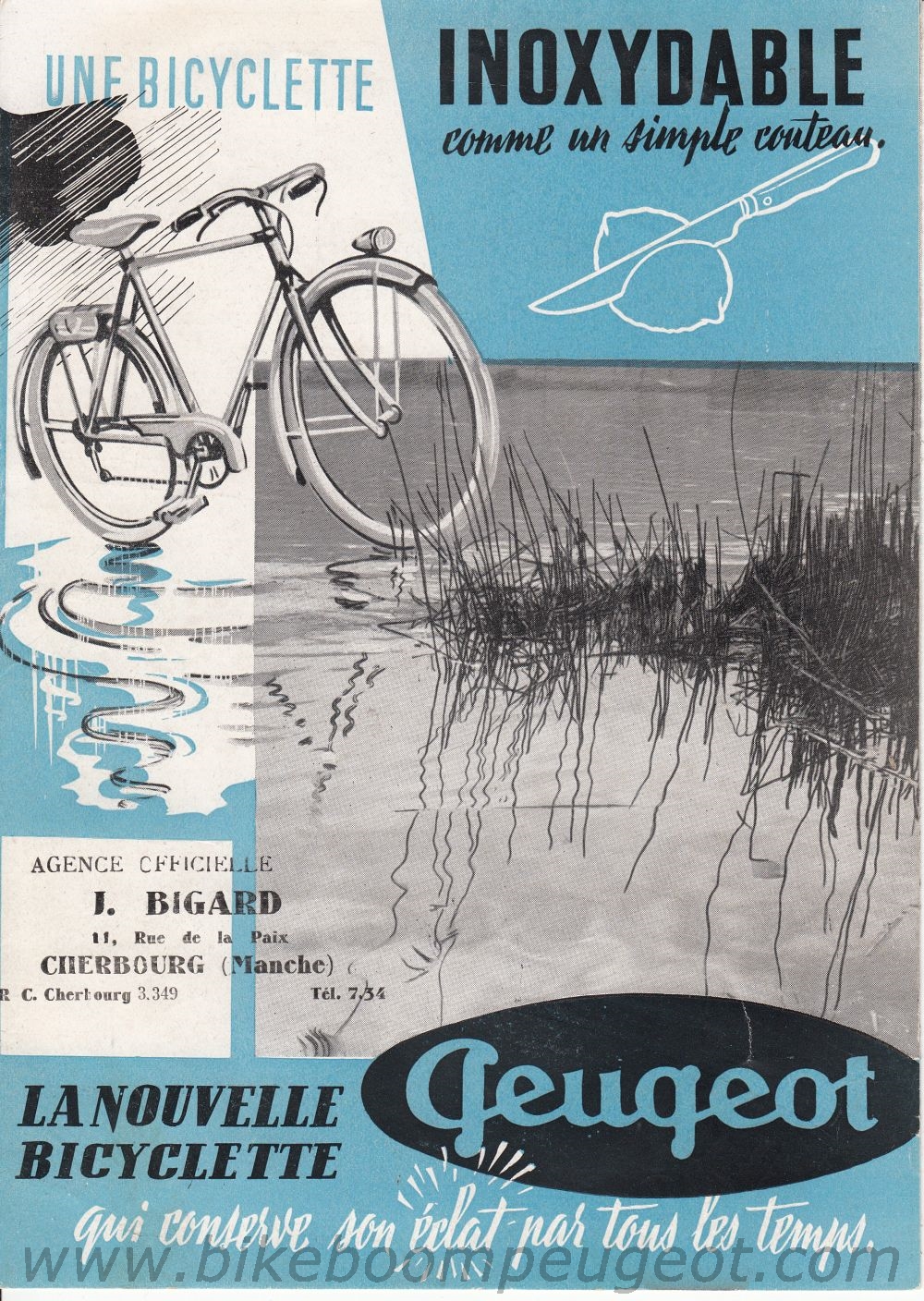 OLD BIKE PEUGEOT TUBE SPÉCIAL ALLÉGÉ BICYCLE WHEEL 650 B MADE
